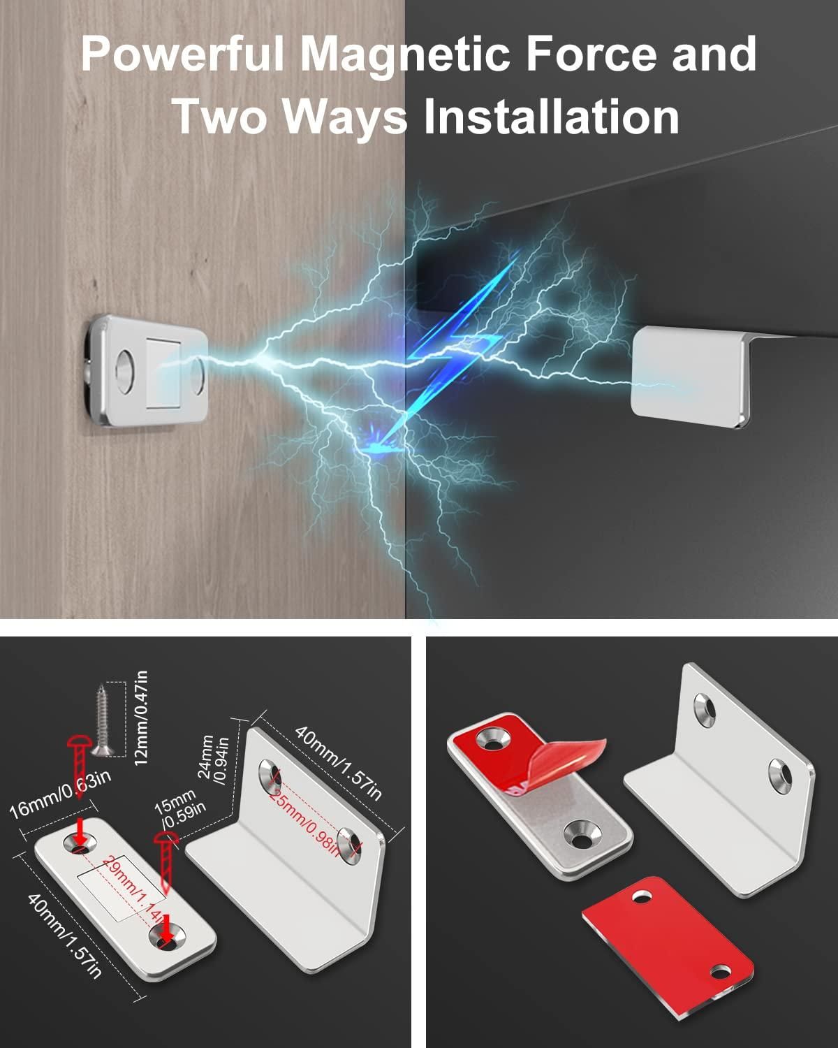 L Shaped Door Magnets Pack of 2